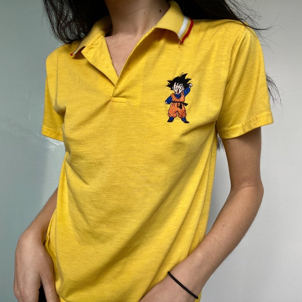 YELLOW DRAGON BALL Z GOKU POLO 💛⁣ - Picture 3 of 3